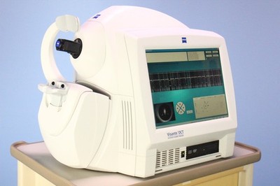 Zeiss Visante OCT 1000 with Test Tool Anterior Segment Imaging