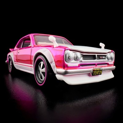 Hot Wheels RLC Exclusive 1972 Skyline H/T 2000GT-R Pink