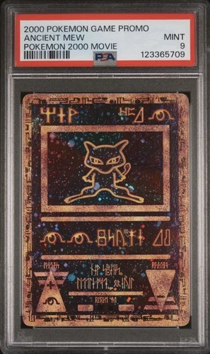 2000 Pokemon Game Movie Ancient Mew Promo PSA 9 MINT