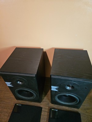 KEF K Series K120 Bookshelf Speakers Audiophile Stereo Home Audio