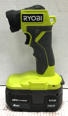 (MA3) RYOBI PCL660 ONE+ 18V Cordless LED Flash Light with 4.0Ah Battery