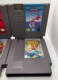 NES Action Bundle Bad Dudes Black Manta Karate Champ Bayou Billy Tested