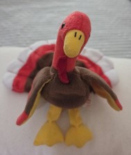 Ty Beanie Babies Gobbles The Turkey Thanksgiving Vintage 1996 Retired
