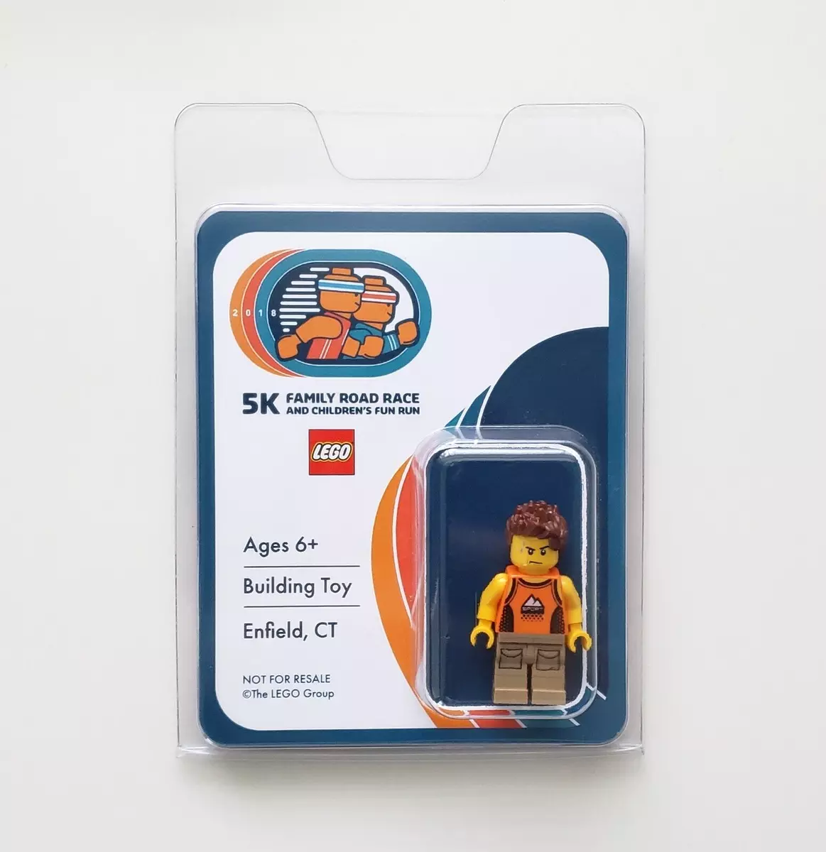 Lego 5k Family Road Race Male 2018 Limited 400 Blister Pack Rarer than SDCC NYCC
