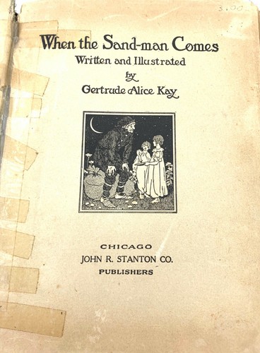 WHEN THE SANDMAN COMES 1916 GERTRUDE ALICE KAY ILLUSTRATED - Foto 4 di 9