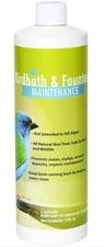 Sanco Bird Bath & Fountain Maintenance Fast-Acting Enzyme-Based Formula 16oz