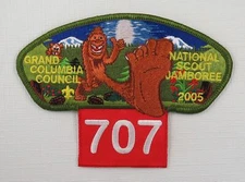 2005 National Scout Jamboree JSP Grand Columbia Council GRN Bdr. [QR-569]