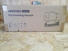 AIRROBO PG100 Pet Grooming Vacuum with 5 Grooming Tools, 12000Pa Suction Power