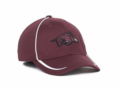 Arkansas Razorbacks Tow NCAA Lunatech Red Lightweight Flex Fit Cap Hat - Picture 3 of 4