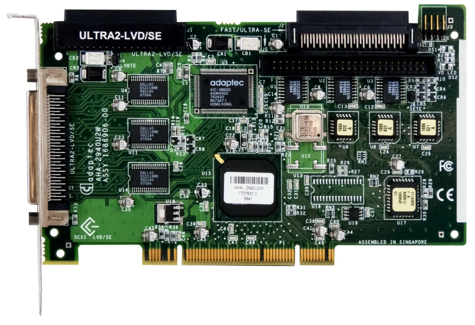 CONTROLLER ADAPTEC AHA-2940U2W SCSI PCI - Bild 2 von 2