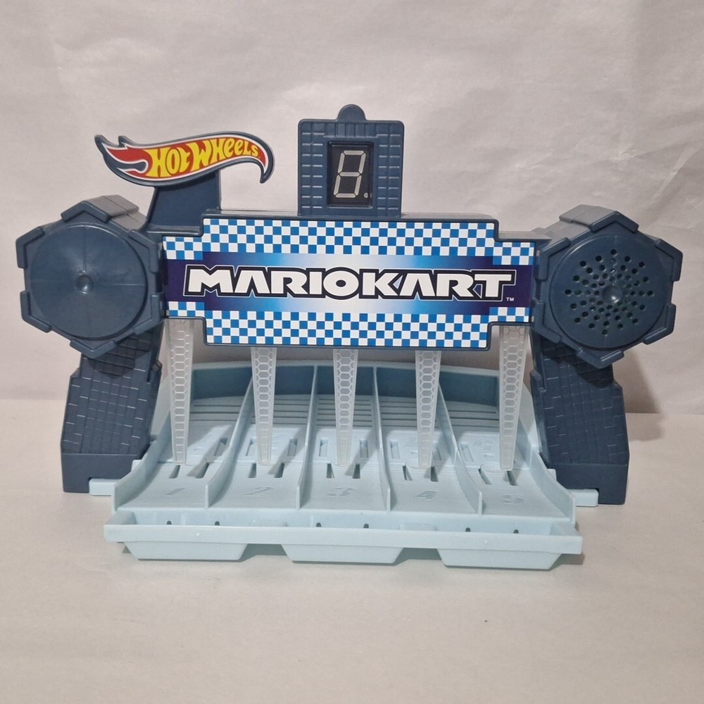 Hot Wheels Mario Kart Rainbow Road Raceway Finish Line Gate & Track Replacement