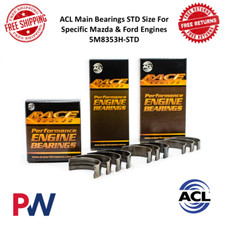 ACL Race Main Bearings STD Size For Specific Mazda & Ford Engines 5M8353H-STD