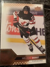 Melodie Daoust   2022 Upper Deck Team Canada Juniors  Rose Gold  #48