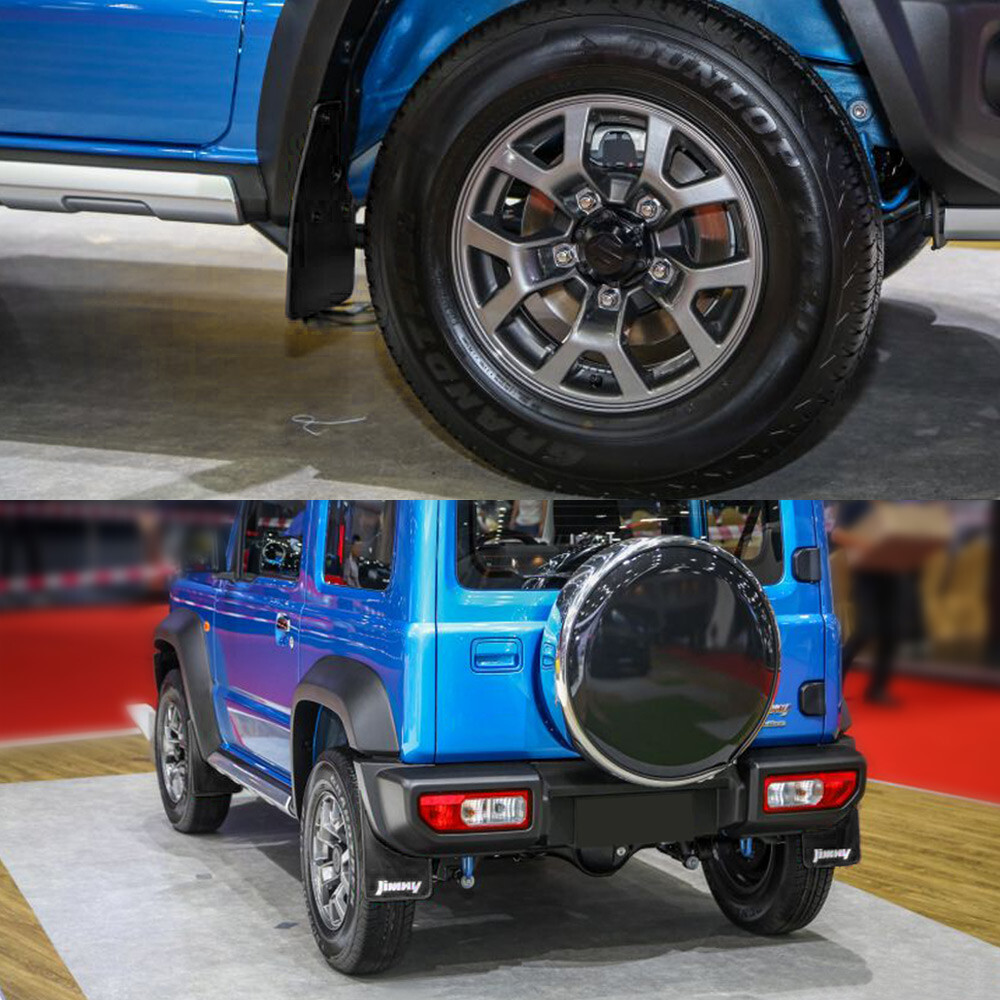 FIT For Suzuki Jimny JB74W 2018 2019 Splash Guards Mud Flaps Mud Guards