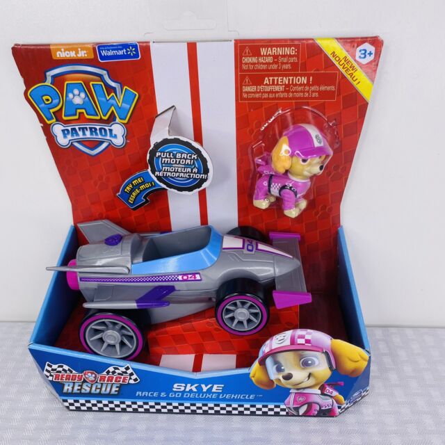 Nickelodeon Paw Patrol Skye Race /& Go Deluxe Vehicle 3 Spin Master Fast Ship C4 for sale online
