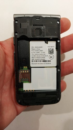 811.Alcatel 4043 Very Rare - For Collectors - Locked Greatcall Network - Picture 3 of 8