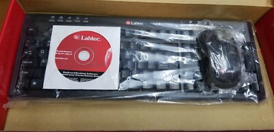 Labtec Media Wireless Desktop Keyboard Optical Mouse NO Wireless Hub