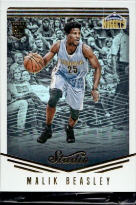 Malik Beasley - Rookie - 2016-17 Panini Studio #83