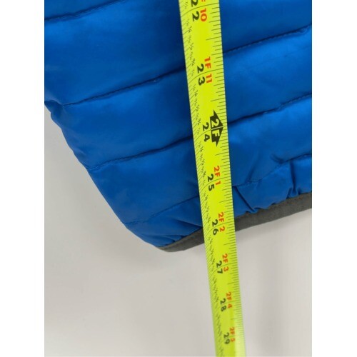 Eddie Bauer Jacket Down Puffer Travex Men Size XL Blue 700 - Picture 9 of 12