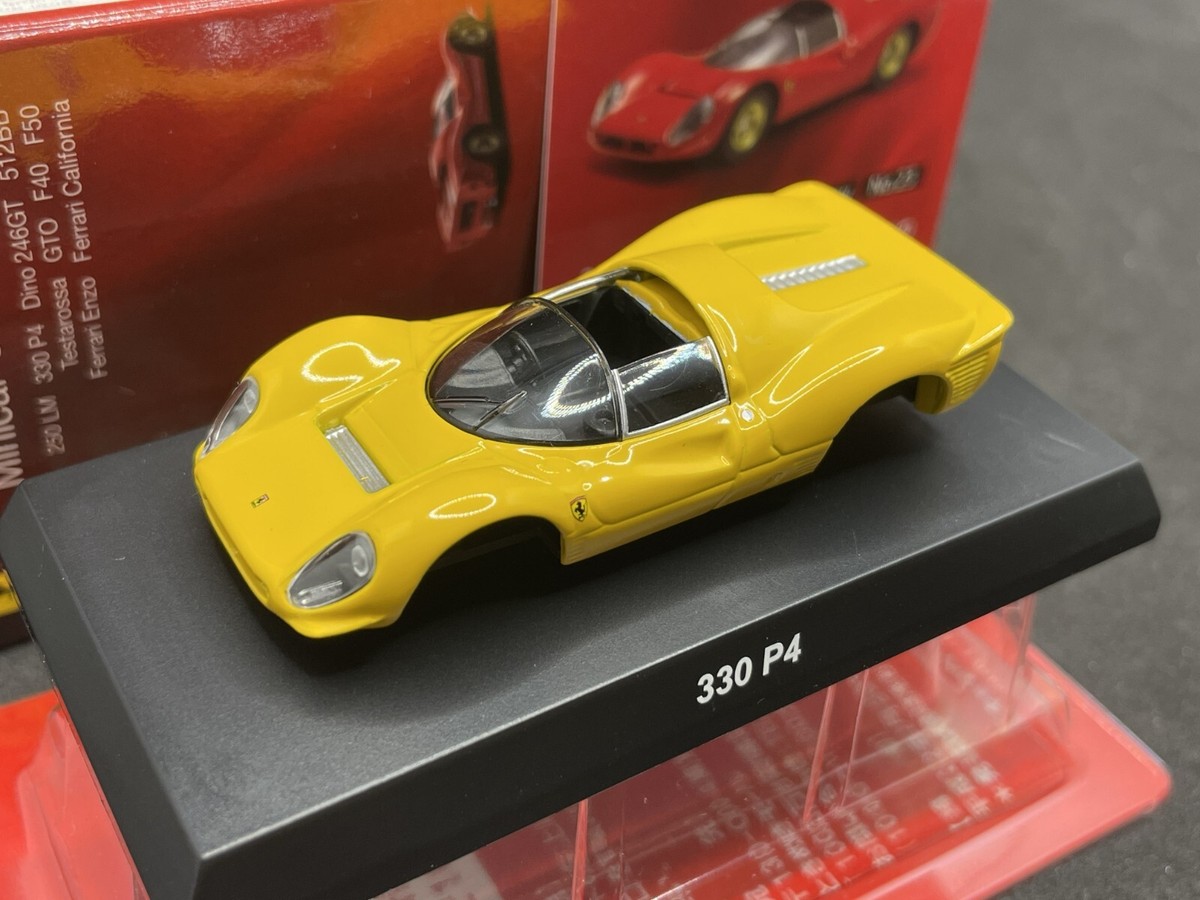 1/64 Kyosho Ferrari Collection7 330P4 Yellow diecast model