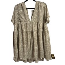 Gaudie Animal Print  Dress Ties V-Neck Size Large