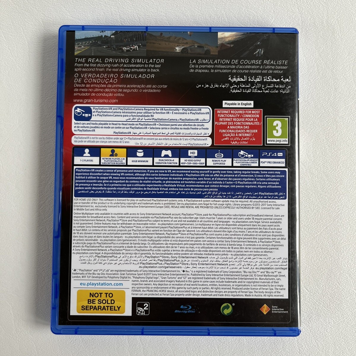 Gran Turismo Sport (VR Mode Compatibility) PlayStation 4