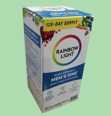 120 tabs Rainbow Light  Men's One  Multivitamin 120 Tablets EXP. 03/2027