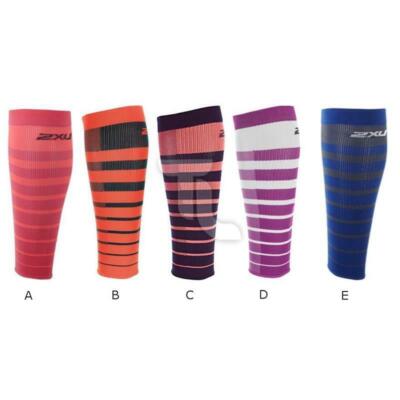 2XU Striped Compression Sleeve Laufstulpe unisex UA4205 NEU Kompressionssstulpe