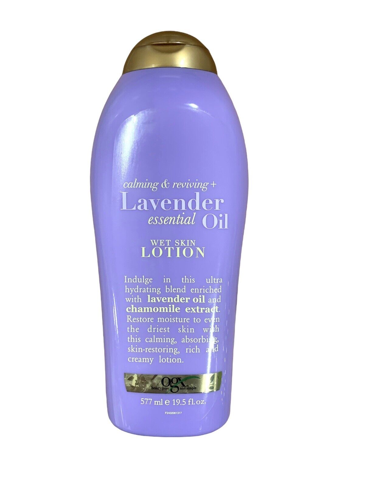 OGX Lavender Essential Oil Wet Skin Lotion 19.5 oz