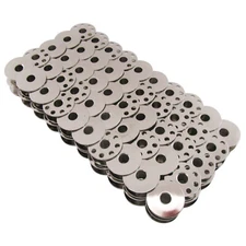 #40264NS INDUSTRIAL SEWING MACHINE METAL BOBBINS FOR JUKI SINGER CONSEW BROTHER