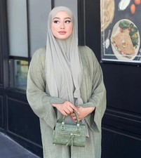 Robe Cardigan Femme Ouverte Abaya Kimono Maxi Caftan Musulman Robe Dubaï Fête