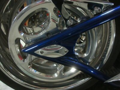 BIG DOG MOTORCYCLES OEM REAR AXLE CAPS 300 TIRE TEARDROP K-9 BULLDOG MASTIFF