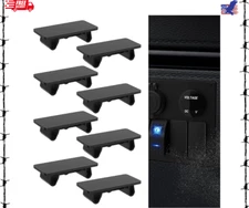 Rocker Switch Cover Black Standard Marine Rocker Siwtch Panel Blank Filler fo...
