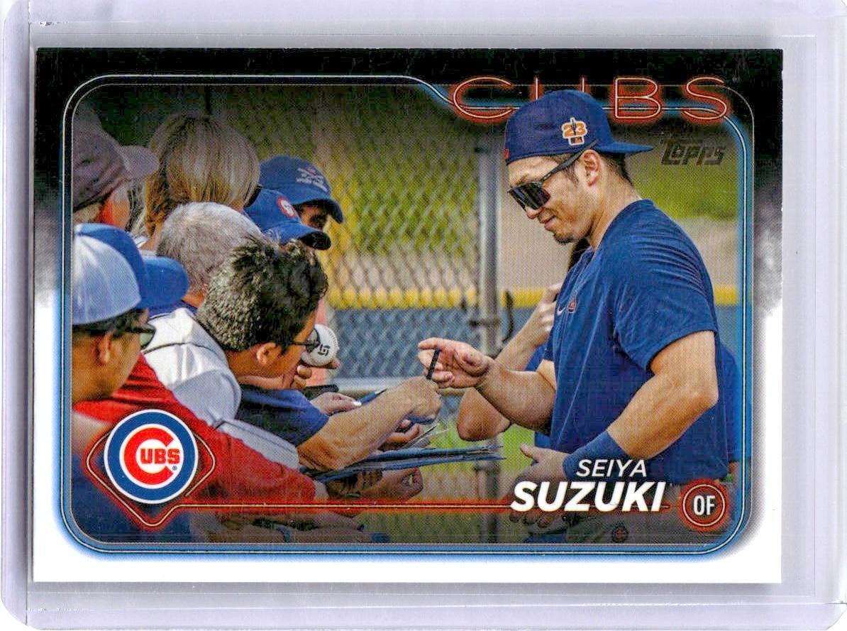 2024 Topps Seiya Suzuki Golden Mirror Rookie #151