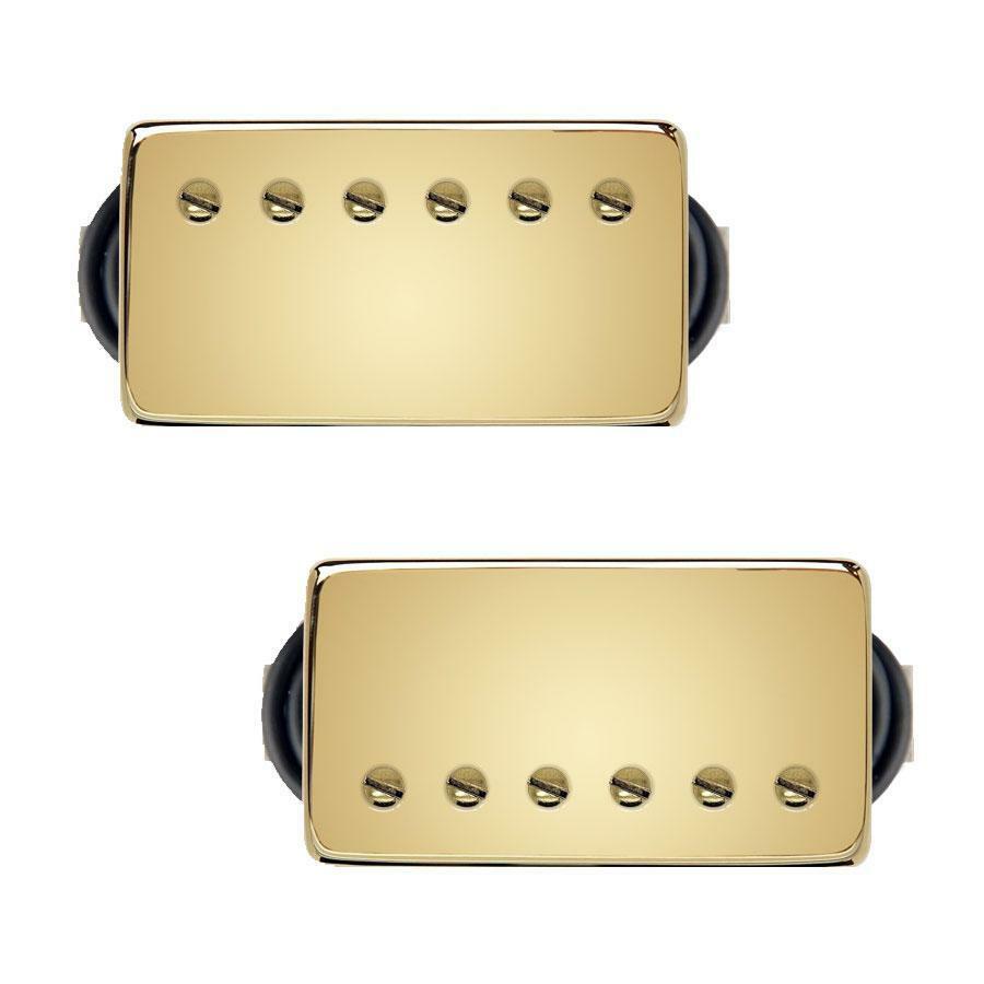 【Bare Knuckle Pickup】 Stormy Monday Bare Knuckle Stormy Monday Humbucker Pickup Set 50mm Gold Covers