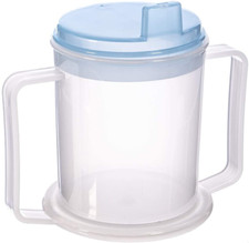 Drinking Cup/Beaker/Mug/Sippy Cup for Disabled Adults with Easy Grip Handles