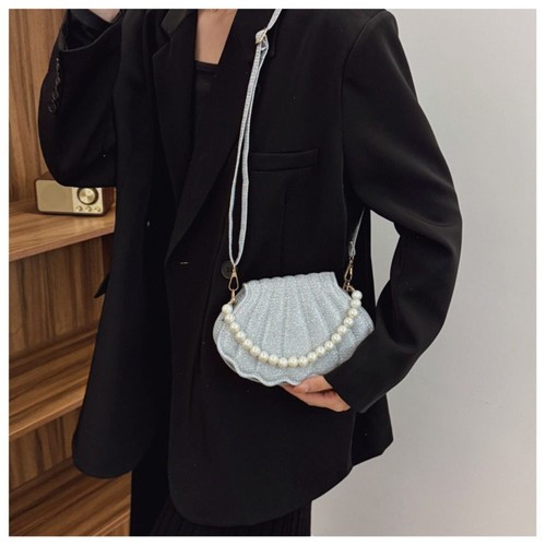 PU Crossbody Bag Shell Handbag New Banquet Bag Women - Picture 8 of 16