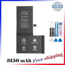 For iPhone X 3150mAh Super Capacity Replacement Battery A1865 A1901 A1902