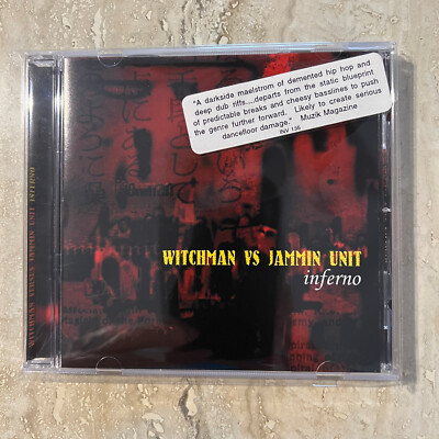 CD Witchman Verus Jammin Unit Inferno  1999 Invisible Records (New)