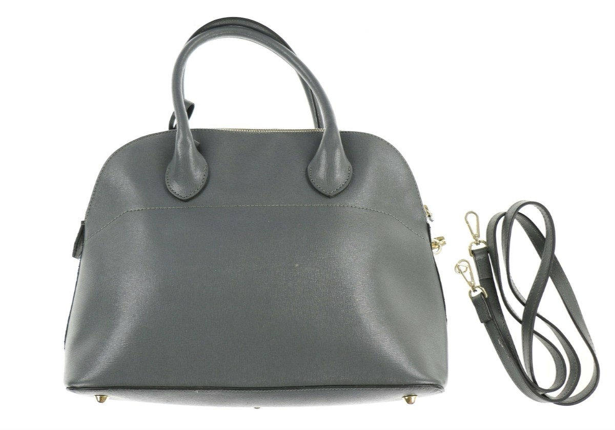 Valentino By Mario Valentino 243444 Womens Satchel Bag Gray
