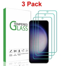 3x Tempered Glass Screen Protector For Samsung Galaxy S24 FE S23 FE S21 FE S20FE