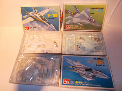 LS 1/144/Japan:'' 3 Düsenjäger-Bausätze F14, F15, F18 ''...ladenneu