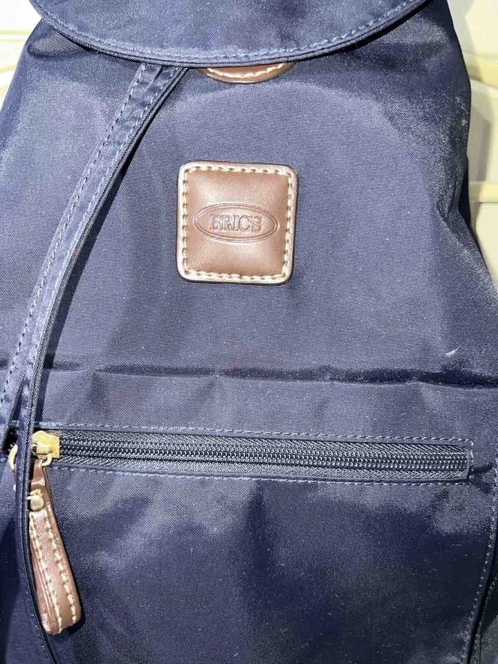 Mochila de ciudad Bric para mujer X-Bag X-Travel 2.0 original Italia azul marino Foto 4 de 4