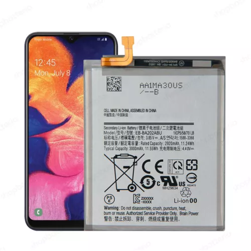 Nuova Batteria EB-BA202ABU Per Samsung A10E S102DL SM-S102DL