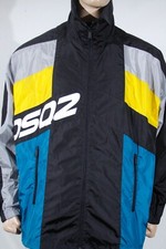 DSQUARED2の90年代風URBANウィンドブレーカー Dsquared2 Windbreaker Coats, Jackets & Vests Nylon Outer Shell for