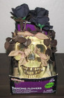 Halloween Home Decor Death March Funk Dancing Flowers in Skull Animated Red Eyes — photo 6