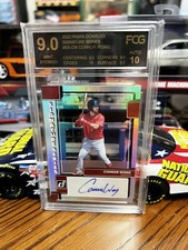 CONNOR WONG 22 DONRUSS Rookie SIGNATURE SERIES AUTO Red Sox🇺🇸FCG Mint 9⚾️