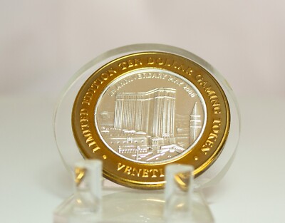 Ten Dollar Gaming Token Venetian May 2000 .999 Silver | eBay