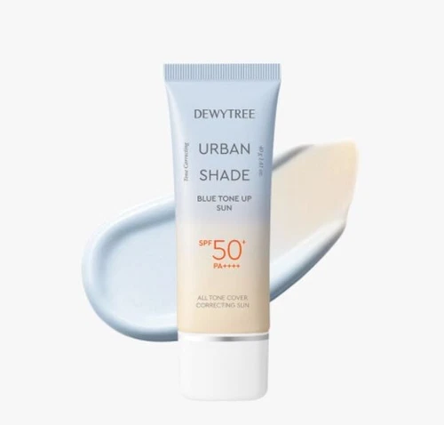DEWYTREE Urban Shade Blue Tone Up Sun 40g Tone Correcting, 24 S/S New