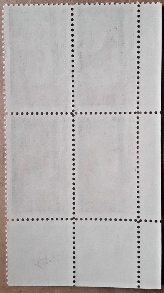 1967 U.S. Scott #1336 Large, Christmas Issue 5c Stamp Plate Block of 4 Env#1 MNH - Image 2 of 2